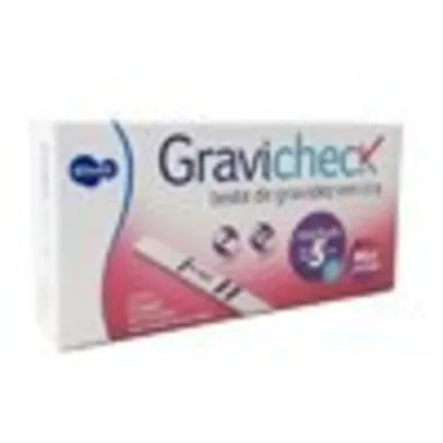 TESTE DE GRAVIDEZ GRAVICHECK TIRA 