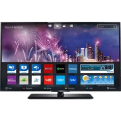 Smart TV LED 43'' Philips 43PFG5100 Full HD com Conversor Digital 3 HDMI 1 USB Wi-Fi 120Hz R$ 1599,00