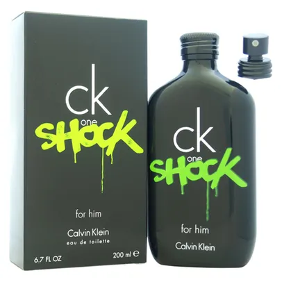[Internacional | ame R$323] perfume Ck One Shock For Him por Calvin Klein for Men - 200mL edt Spray