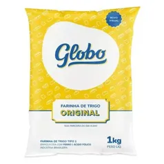 Farinha de Trigo Tipo 1 Globo 1kg