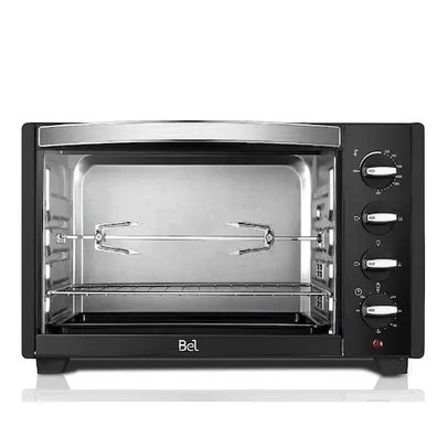 Forno Elétrico Bel Eletrodom 48L 1600W com Espeto Giratório Preto - BEL48D 