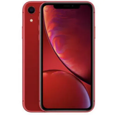 iPhone XR Apple 128GB PRODUCT(RED), Tela de 6.1”, Câmera de 12MP, iOS R$3719