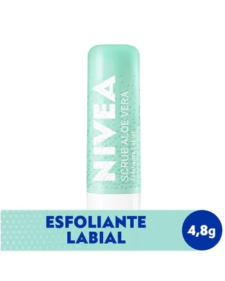 Esfoliante Labial NIVEA Scrub Aloe Vera 4,8g