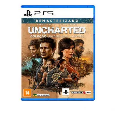 Jogo Uncharted: Coleção Legado Dos Ladrões Para Ps5