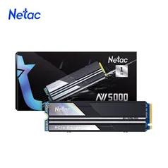 SSD Netac NV5000-N, 1TB, M.2 NVMe, 2280, Leitura 4800MBs e Gravação 4600MBs, NT01NV5000N-1T0-E4X