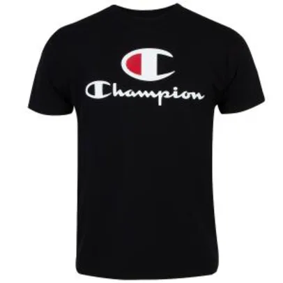 (APP) Camiseta Champion Big Logo Script - Masculina | R$76