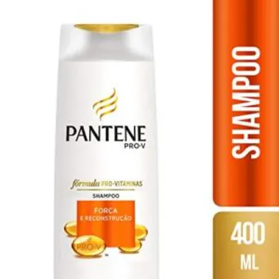 Shampoo Pantene Força e Reconstrução, 400ml - R$ 11,70