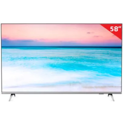 Smart TV Philips 4K UHD 58" 58PUG6654/78 | R$2.699