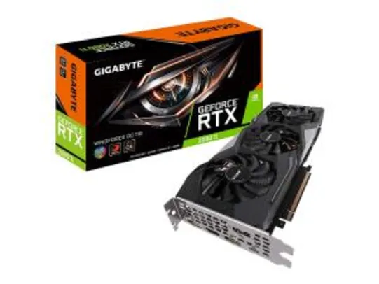 Placa de Vídeo Gigabyte NVIDIA GeForce RTX 2080 Ti WindForce 11GB R$4600