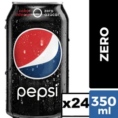 ￼Pepsi Black Lata 350 ml (24 un)