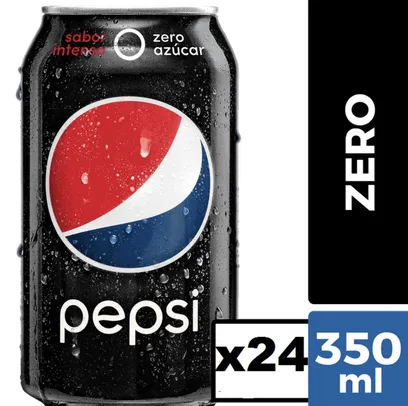 ￼Pepsi Black Lata 350 ml (24 un)