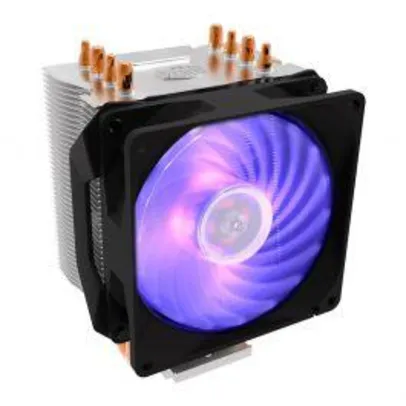 CPU cooler - Cooler Master Hyper H410R RGB | R$130