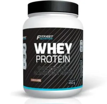 Whey Protein 450G - Fitfast Nutrition | R$ 20