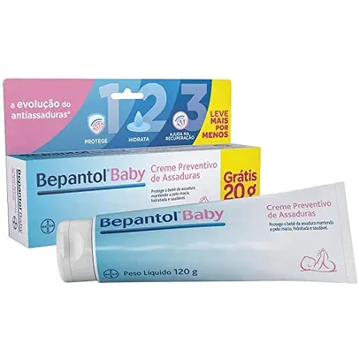 [REC]Bepantol Baby Creme Preventivo de Assaduras Para Bebês, Bepantol, 120G