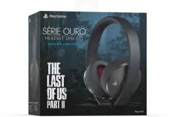 18% off - Headset sem Fio Série Ouro Edição Limitada The Last of Us Part II | R$ 499 + 10% de desconto Amazon