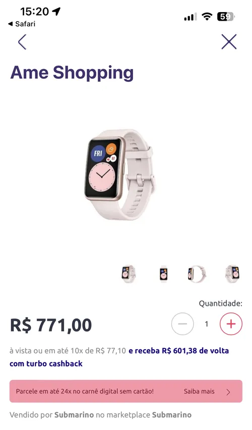 Imagen na descrição da promoção