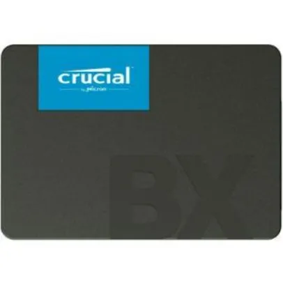SSD CRUCIAL BX500 240GB 2.5" SATA 6GB/S, CT240BX500SSD1 - R$195