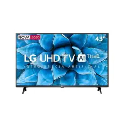 Smart TV LED 43" LG 43UN7300 UHD 4K Bluetooth HDR 10 Thing Ai Google Assistente - R$ 1.799,00