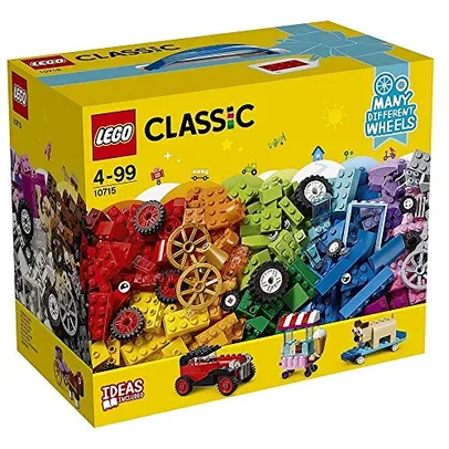 [PRIME] Classic Peças Sobre Rodas Lego Sem Cor Especificada | R$189