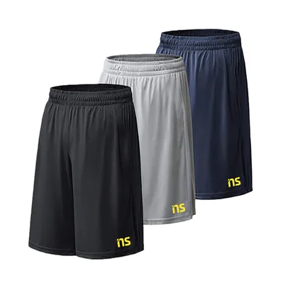 Kit 3 Bermudas Novastreet Dry Fit Corrida - Modelo Premium