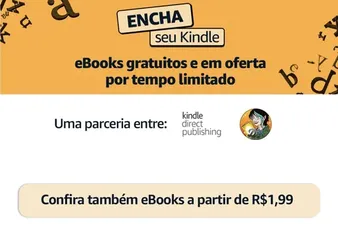 Encha seu Kindle - Mais de 8 mil livros e-book gratuitos