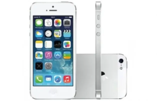 iPhone 5S 16GB Dourado, Prata, Cinza Espacial Desbloqueado Wi-Fi Câmera 8MP - Apple. Grátis Película! Produto Vitrine. Em até 12x