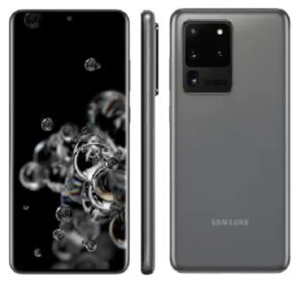 Samsung Galaxy S20 Ultra 128GB 12GB Ram Tela 6.9' Cosmic Gray