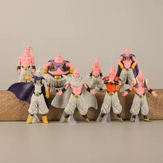 8 Bonecos Dragon Ball, Majin Boo, 7/11cm 