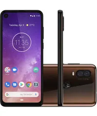 Smartphone Motorola One Vision 128GB Dual Chip Android Pie 9.0 Tela 6,3" 4G + Câmera 48+5MP - Bronze