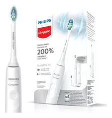 Philips Colgate Sonicpro 30 branco 127V/220V escova de dente