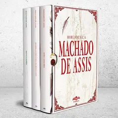 Biblioteca Machado de Assis Volume 01 - Box com 3 Livros