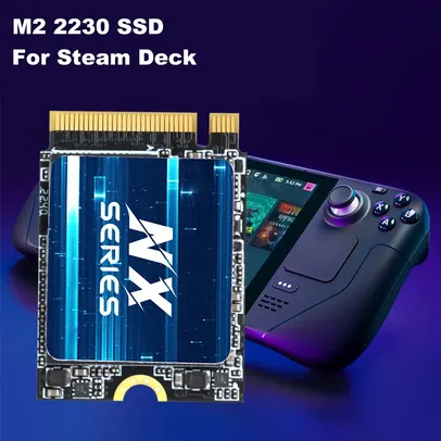 [Moedas/Taxas Inclusas] SSD 512Gb KingSpec M.2 2230 NVMe PCIe Gen 3.0 x4 para Steam Deck, Microsoft Surface Pro