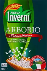 Riso Inverni Arroz Arbório Tipo 1 Para Risoto, 500g | R$8