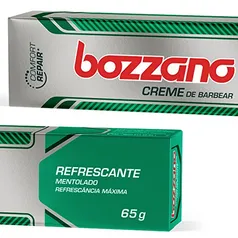 3 UNIDADES de Creme De Barbear Bozzano Refrescante Mentolado, Branco | R$ 6