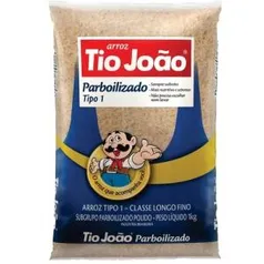 [7UN| R$8,19 com AME] Arroz Tio João Parbolizado - 1kg | R$ 16