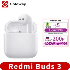 [Primeira compra] Xiaomi redmi buds 3 tws | R$ 124