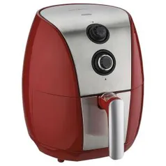 Fritadeira Sem Óleo Air Fryer Britânia BFR01VI 3,2L - Vermelha/Prata