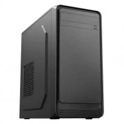 Gabinete PowerX 6503BK, Mini Tower, Black, mATX, Com Fan