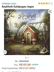 Reykholt Board Game - R$198