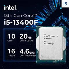 (APP) Processador Intel i5 13400F 