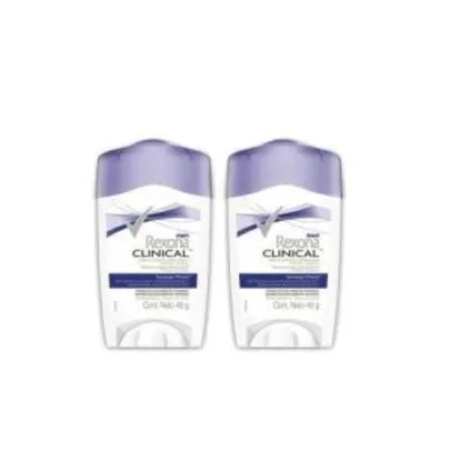 Kit Desodorante Creme Rexona Clinical Men 48g 2 Unidades - R$19