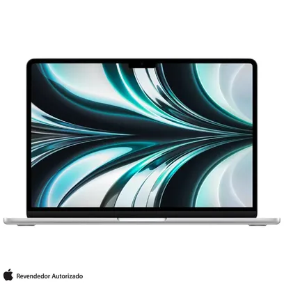 Foto do produto Notebook Apple Macbook Air 13 M2 (cpu De 8 Núcleos e Gpu De 8 núcleos, 8GB RAM, 256 Gb SSD) - Prateado