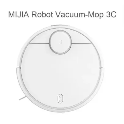 [AME R$1388] Robô Aspirador de Pó Xiaomi Mijia 3C Branco com Esfregão