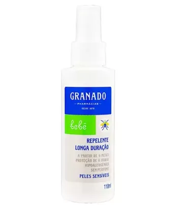 Repelente Longa Duração Granado Bebê Pele Sensível 110ml