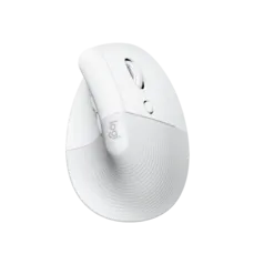 Mouse Sem Fio Logitech Lift Vertical - Branco