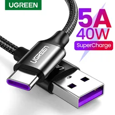 Cabo usb tipo c ugreen, 5a