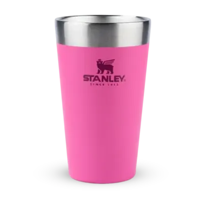 [Com Cashback do Pelando R$74.25] Copo Térmico de Cerveja Stanley Azalea | 473ml