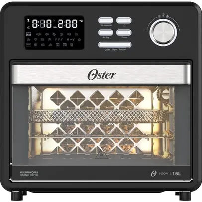 Forno e Fryer 15L Oster Multifunções Compact 10 em 1 OFOR160-127