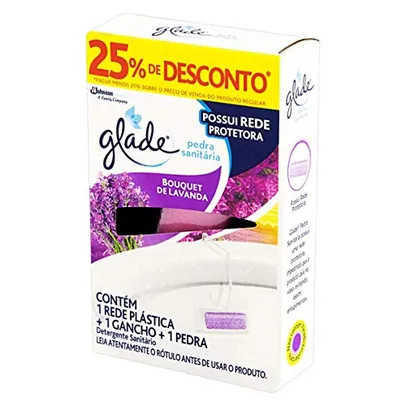 (Pirme) Desodorizador Sanitário Glade Pedra Lavanda - 25g