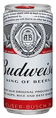 Cerveja Budweiser Lata 269Ml Budweiser Sabor